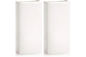 GENÉRICO Humidificador Para Radiador Cerámico Con Colgante En Hierro/Evaporador De Agua Para Radiador/Juego de Humidificadores Hecho a Mano en España 18cm x 8cm x 4cm (2Uds/Blancos)