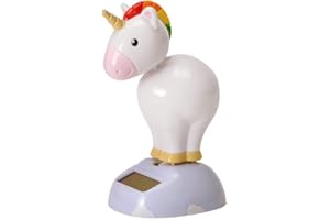 TRENDAFFE Einhorn Solarfigur - Solar Figur