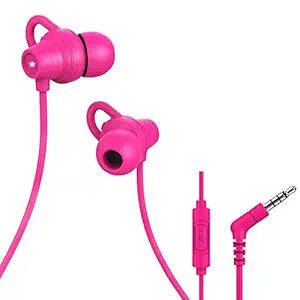 CZARTECH Acoustics CW430 in-Ear Wired Earphones with Mic (Magenta)