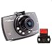 Produktbild WJJ- Dual Lens Dash Cam vorne und hinten Aufnahme, Nachtsicht, 2.7 '' IPS Bildschirm, HD 1080P Auto Schlagkamera, Rückfahrkamera, 170 Grad Weitwinkel, Loop Recording, G-Sensor, Parkmonitor