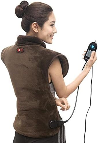 Cervical Shoulder Back Heating , 360 ° Wrap Shawl Neck, Shoulder, Waist, Back, Lumbar Full Hyperthermia Adjustable Temperature Keep Warm