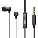 Produktbild HoldSound EP-358 In-Ear Kopfhörer mit Kabel Metallic Kopfhörer mit Schweren Bässen Ohrhörer mit Mikrofon und Kabelfernbedienung für iPhone iPad Android Telefone MP3 MP4 und Tablets (Grau)