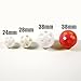 Round Doll Noise Maker Sew In Various Squeaker Rattle Insert Crafts Accessories (10, 28mm)
