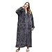 Produktbild QDJSY Herbst und Winter Flanell Liebhaber Nachthemd Schwangere Frauen Bademantel warmen weiblichen Nachthemd korallenroten Fleece lose Reißverschluss Plus Fett Nachthemd,Grau,M