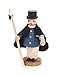 Produktbild DREGENO Miniatur-Räuchermann Nachtwächter von DREGENO SEIFFEN 12 cm – Original erzgebirgische Handarbeit, stimmungsvolle Weihnachts-Dekoration