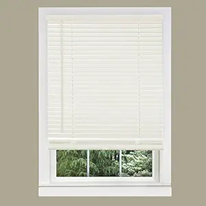PowerSellerUSA Achim GII Cordless Morning Star Light Filtering Window Blind (Alabaster, 45