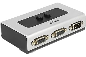 DeLock Seriell Umschalter RS-232 / RS-422 / RS-485 2-Port manuell