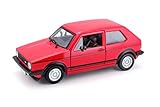  Bburago 21089 VW Golf MK1 GTI rot Maßstab 1:24 Modellauto