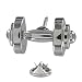 Produktbild Hantel Metall Button Badge Pin Pins Anstecker