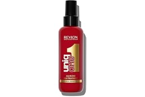 REVLON PROFESSIONAL UniqOne All in One Protector Térmico Pelo, Hidratación Profunda Cabello, Tratamiento en Spray sin Aclarado, Desenredante Pelo Mujer, 150 ml