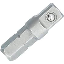 Aerzetix 6-kant-Schraubendrehereinsatz 1/4 Zoll – 5 Mm, CrV Stahl