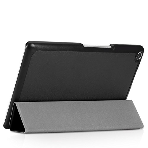 ASUS ZenPad S 8.0 Hülle – MoKo Ultra Slim PU Leder Tasche Schutzhülle Schale Smart Case mit Auto Sleep/Wake up Funktion und Standfunktion für ASUS ZenPad S 8.0 Z580C / Z580CA 8 Zoll Tablet-PC, Schwarz - 5
