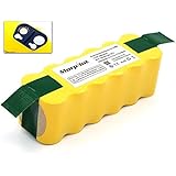 Morpilot Batterie de rechange Ni-MH 3800mAh Aspirateur iRobot Roomba 500 505 510 520 521 530 531 532 533 534 535 536 540 545 550 552 555 560 561 562 563 564 565 570 580 581 585 587 589 595 600 620 630 631 650 651 660 700 760 770 776 780 790 800 870 880 564 pet 565 pet R3 80501 4419696 et Scooba 450