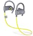 Produktbild Miger Wireless Kopfhörer Bluetooth Ohrhörer,IPX7 Wasserdicht,SweatProof,Secure Fit,Noise Cancelling Kopfhörer mit Mikrofon für Gym,Sport und Laufen