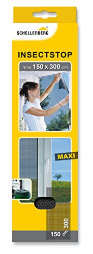 Schellenberg 50325 Fliegengitter 150 x 300 cm schwarz
