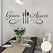 Produktbild A572 Wandtattoo Guten Appetit 90cm x 35cm creme-weiss (erh. in 40 Farben und 3 Größen)