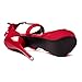Klaur Melbourne Women Shoes/Sandals/Sneaker/Boots/Block Heels Red