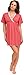Be Mammy Women's Maternity Nightdress Lilly (Coral, EU 36=UK 10)
