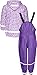 Playshoes Waterproof Suit Ornaments Girl's Rain Coat  Purple 9-10 Years