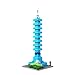 Price comparison product image Loz Micro Blocks, Taipei 101 Model, Small Building Block Set, Nanoblock Compatible (390 pcs)