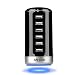 Produktbild Jelly Comb USB Ladegerät 6-Port mit SI (Smart Identifikation) Technologie für iPhone, iPad, Samsung Galaxy, Nexus, HTC, Motorola, LG und weitere (Schwarz)