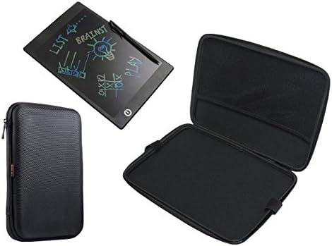 Navitech Eva Hard Black Graphics Tablet Case/Cover Compatible With The Themoemoe LCD Writing Board