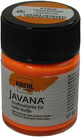 UV Fabric Paint 50ml - Orange