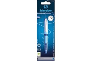 Schneider One Hybrid N 05 pióro kulkowe (odporne na dokumenty o grubości kreski 0,5 mm i końcówce hybrydowej) 1 szt. w blistrze niebieskie