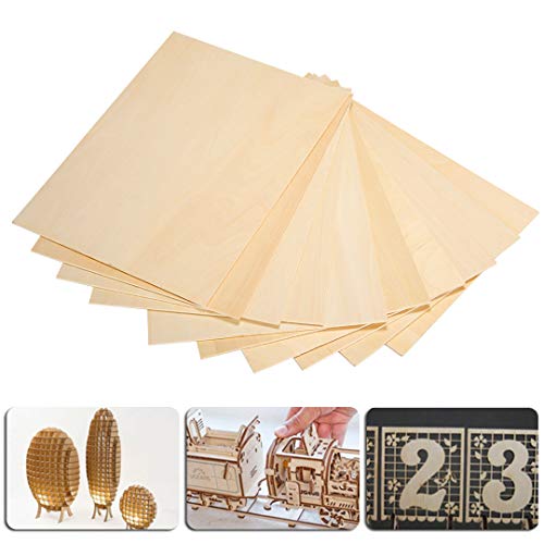 Ptptrate Lot de 20 planches de bois de Balsa pour modélisme #5