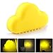 Produktbild ProGreen smart WOLKE Nachtlicht, Gelbe, Warmweiß, 3 Modi auszuwählen, USB Aufladung, schöne und warme Begleitung in der Nacht, Zimmerdekorationen, LED Lampe, Wandleuchten, Nachttischlampe (Gelbe, Warmweiß)