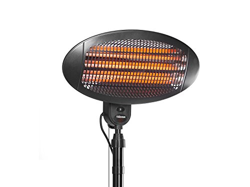 Tristar Terassenheizstrahler, Höhenverstellbar bis 2M, auch zur Wandmontage geeignet, 2.000 Watt , 1 Stück, , black, KA-5287 - 2