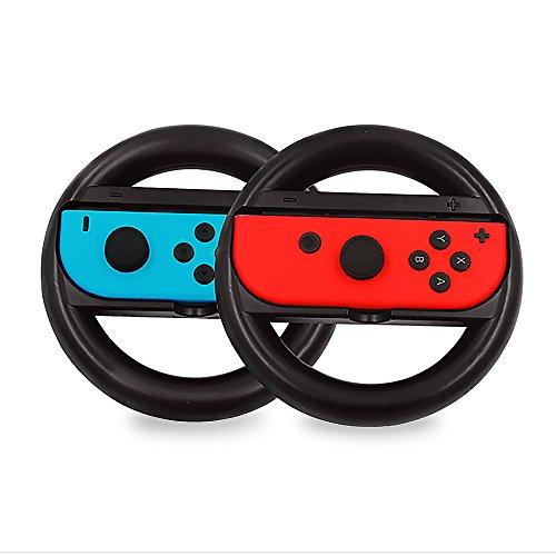 Joy-Con Wheel Controller  Nintendo Switch Steering Wheel Controller Juego de 2  negro 