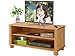 Produktbild Macon TV-Bank Board Lowboard Fernsehschrank Fernsehtisch Landhaus Kiefer massiv gebeizt geölt 95x45 cm 2 Fächer