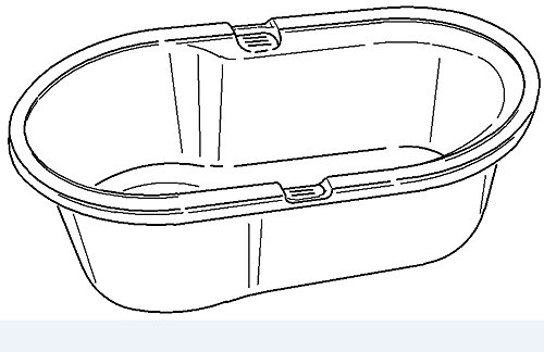Imagen 2 de Geuther 5815 MA RI - Bañera para bebé (El soporte no está incluido)