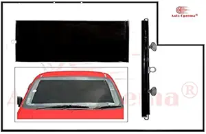 Auto Oprema Black Roller Film Car Sunshade/Curtain Compatible with Mahindra Bolero, UV Protection | 1 Piece | Black Color