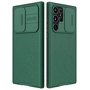 S22 Ultra Case, Samsung Galaxy S22 Ultra Camera Protection Case | Slide Camera Cover | Slim Stylish | Anti Slip | Scratchproof Shockproof Protective Case for Samsung Galaxy S22 Ultra - Green