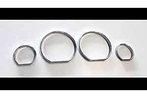 GOINGFAST Chrom Instrumente Tacho Ringe Blenden