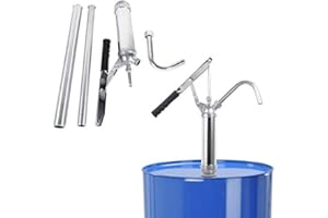 Levier de Pompe, Pompe à Huile Liquide Rotative Pompe Manuelle pour Fûts Pompe à Huile à Levier Appareil d'Aspiration d'Huile