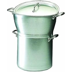 Couscoussier/ou marmite cuit-vapeur professionnel - Contenance 17,5 L