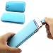 Produktbild Universal Schutz Tasche Slim Cover Pull Tab Hülle passend für Apple iPhone 6 /6s, Samsung Galaxy S7, S6, S6 edge, S5 und viel mehr … ScorpioCover hell blau