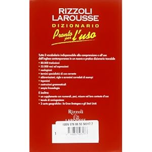 Pronto per l'uso. Dizionario italiano-inglese, ing
