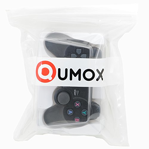 QUMOX Mando de juego Controlador inal  mbrico 2 4GHz Gamepad Joystick Gamepad para PC