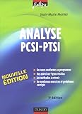 Image de Analyse PCSI-PTSI : Cours, méthodes et exercices corrigés