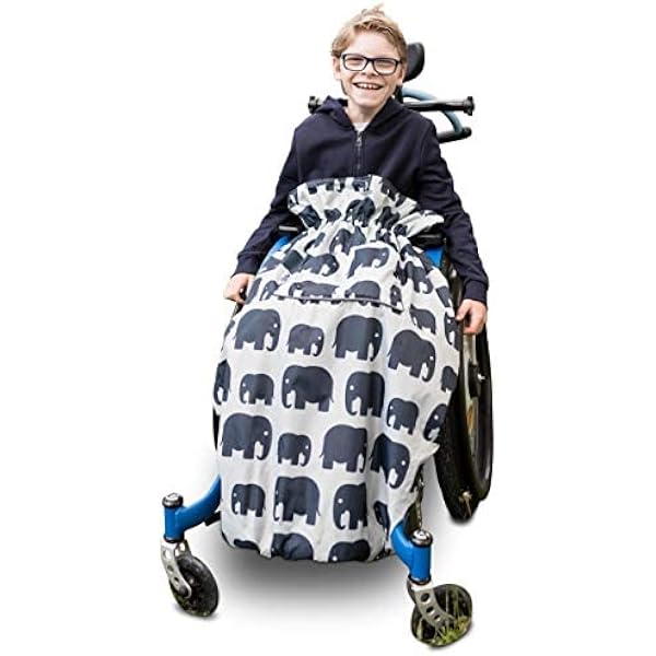 BundleBean Organiseur Universel Pour Poussette - Sac De Rangement Avec Pochette à Couches - Gris Mouettes