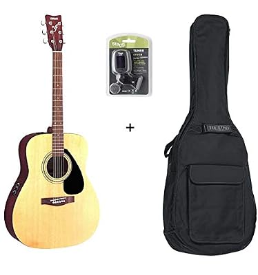 Yamaha Pack Yamaha FX310A - Guitare électro-acoustique (+ housse + Accordeur)