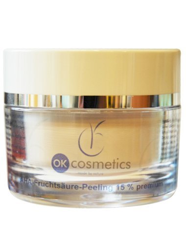 Preisvergleich Produktbild OK-cosmetics AHA-Fruchtsäure Peeling 15% premium 50ml
