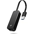 TP-Link UE306 Adattatore di Rete da USB 3.0 a Gigabit Ethernet 10/100/1000, Design Pieghevole e Portatile, Plug&Play in Ninte