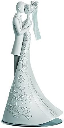 Language of Love "The Kiss" Cake Topper, 9-Inch by Language of Love