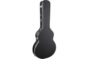 TGI 1995 335 Style Wooden Hard Case for Guitar - Black