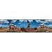RoomMates Repositionable Childrens Wall Sticker Border Dinosaur